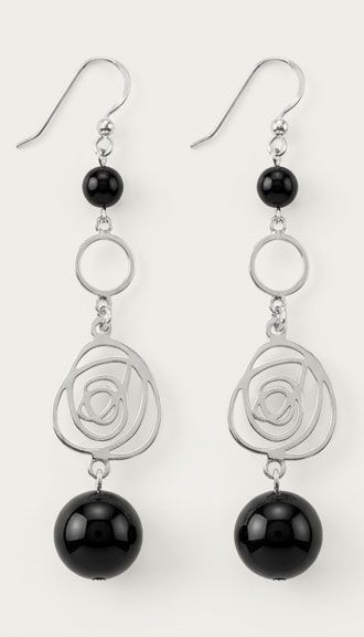 Amethyst Meridian Sterling Silver Earrings