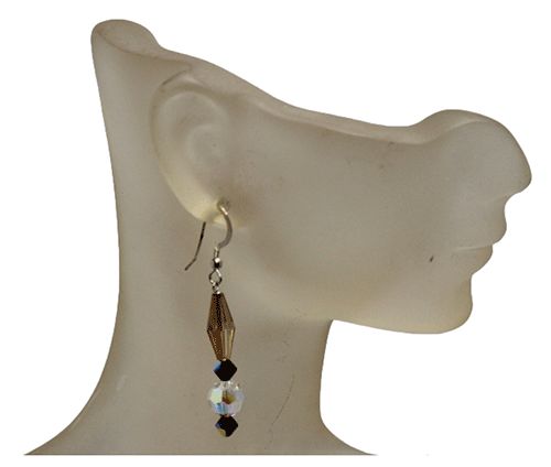 Spectrum Swarovski Sterling Silver Earrings Spectrum Swarovski Sterling Silver Earrings