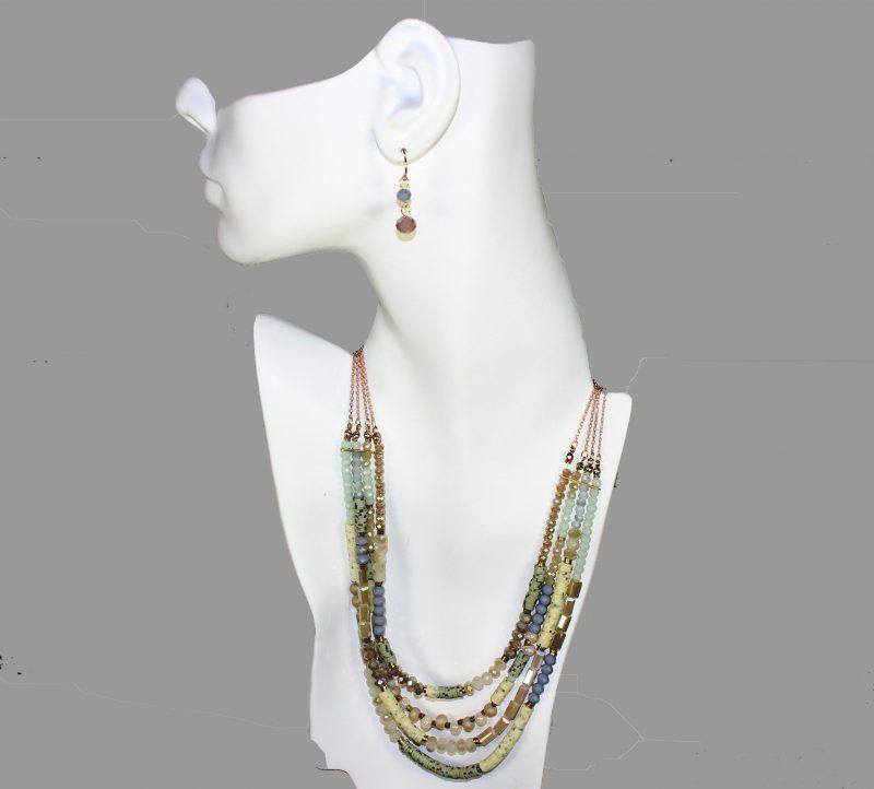 Natural Harmony Beaded Jewelry Set Natural Harmony Beaded Jewelry Set