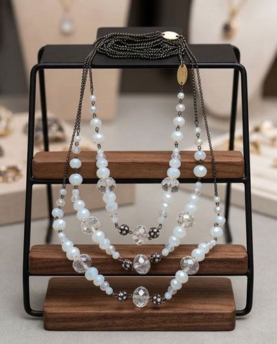 Vintage Glass Bead Necklace