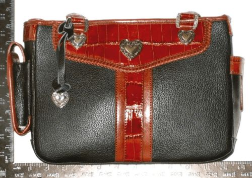 Stylish Black Satchel Handbag