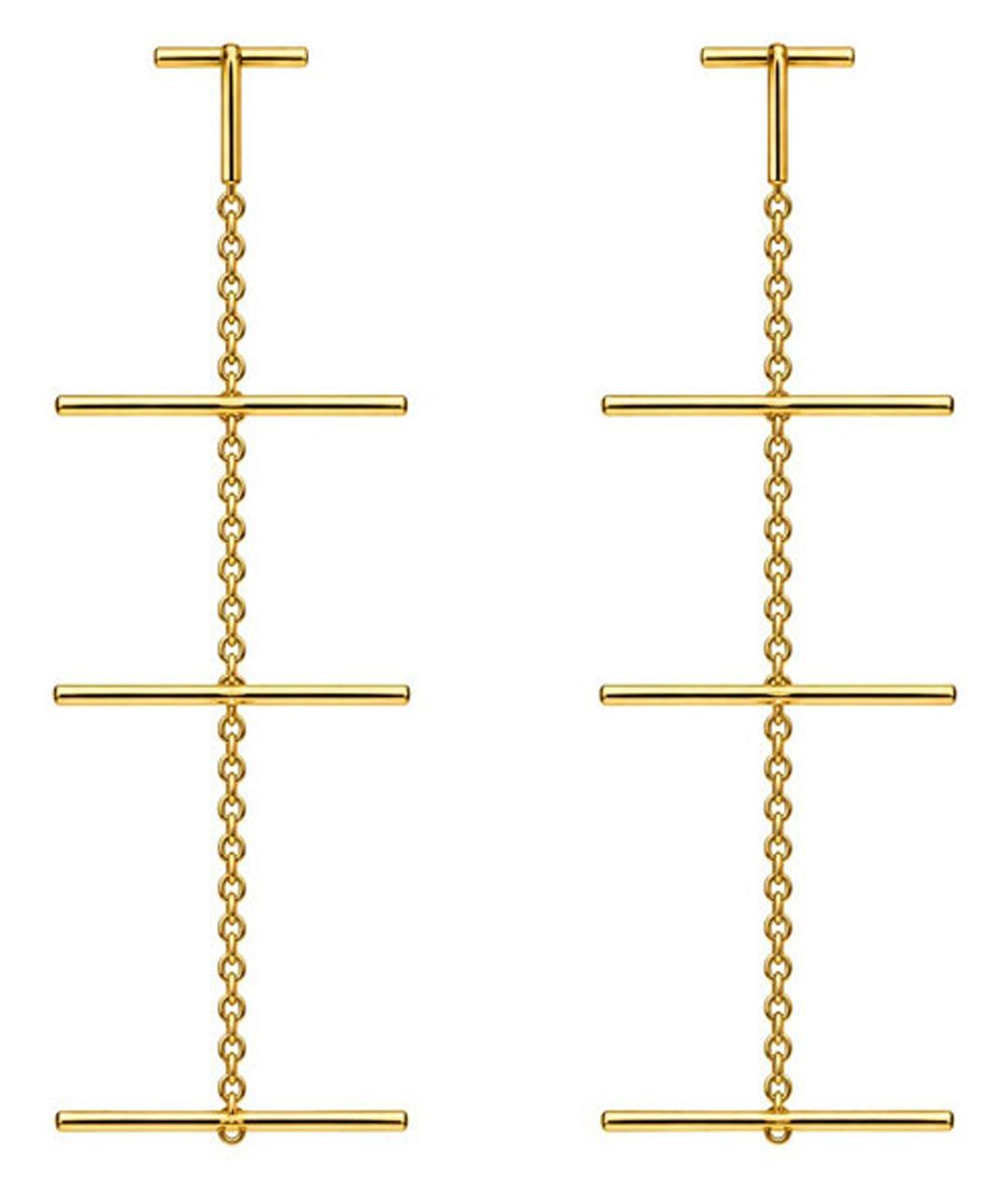 Gold Filled Linear Threader Earrings Gold Filled Linear Threader Earrings