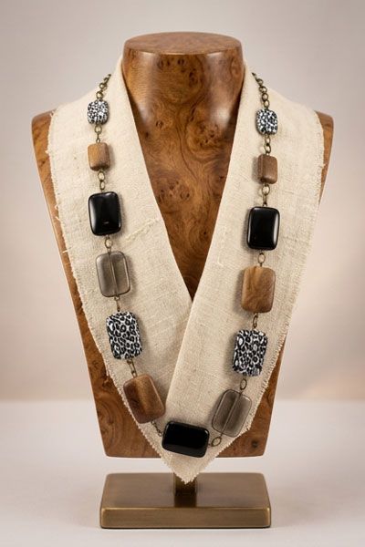 Earth Tone Necklace & Bracelet Set Earth Tone Necklace & Bracelet Set