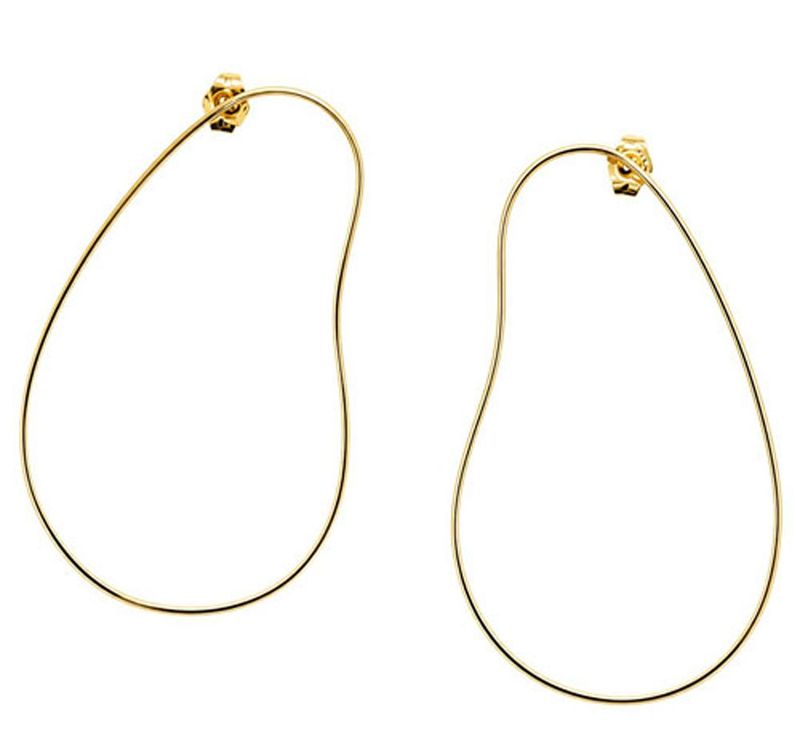 Gold Hoop Earrings