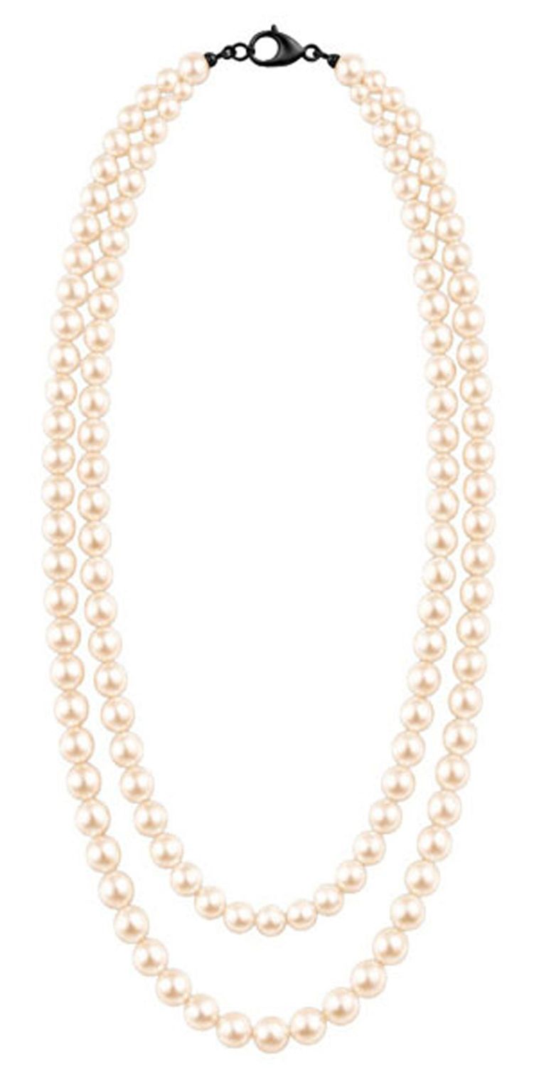 Classic Double-Strand Cultured Pearl Necklace Classic Double-Strand Cultured Pearl Necklace