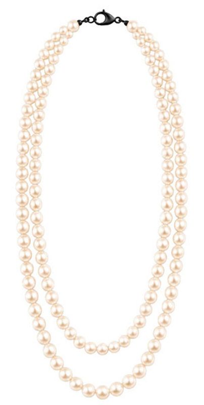 Classic Double-Strand Cultured Pearl Necklace Classic Double-Strand Cultured Pearl Necklace