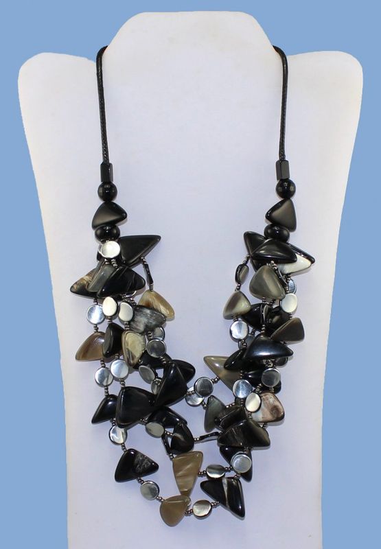 Collage of Mixed Media Necklace Collage of Mixed Media Necklace
