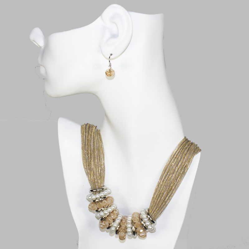 Multi-Strand Beaded Jewelry Set Multi-Strand Beaded Jewelry Set