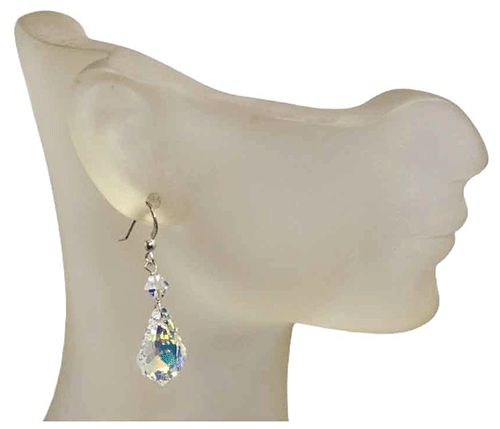 Kaleidoscope Teardrop Crystal Earrings Kaleidoscope Teardrop Crystal Earrings
