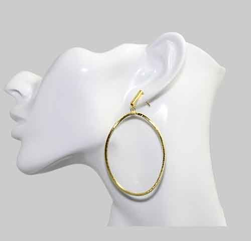 Oversized Gold Hoop Earrings Oversized Gold Hoop Earrings