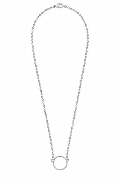 Interlocking Circle Station Necklace