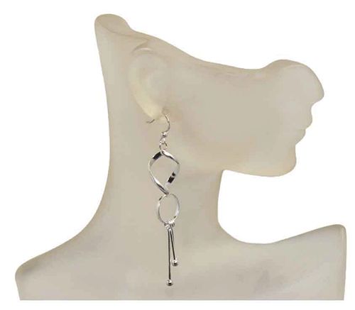 Infinity Eight Sterling Silver Earrings Infinity Eight Sterling Silver Earrings