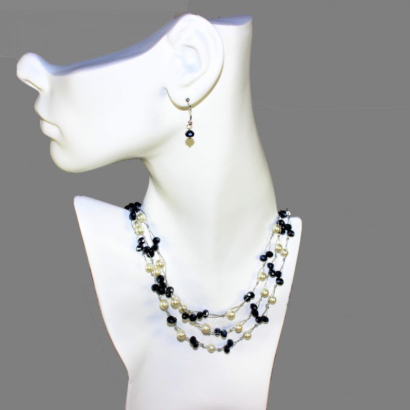 Multi-Strand Pearl Jewelry Set Multi-Strand Pearl Jewelry Set