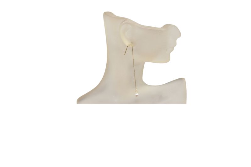 Freshwater Pearl Threader Earrings