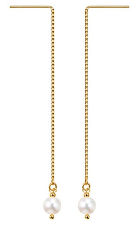 Freshwater Pearl Threader Earrings