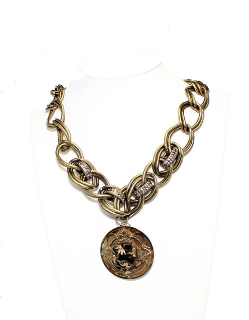 Vintage Miriam Haskell Crystal Necklace Vintage Miriam Haskell Crystal Necklace