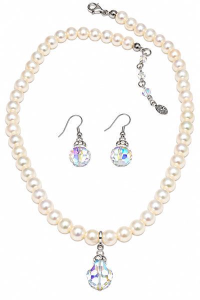 Sparkling Sophisticated Fashion Hoop Jewelry Set Sparkling Sophisticated Fashion Hoop Jewelry Set