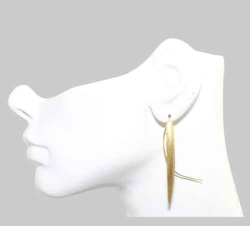 18K Gold Over Brass Threader Earrings 18K Gold Over Brass Threader Earrings