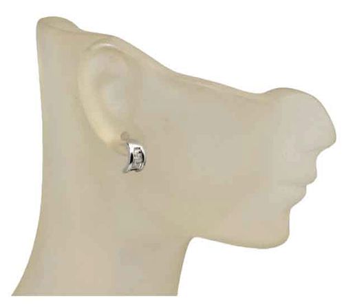 Micro Sterling Silver Stud Earrings