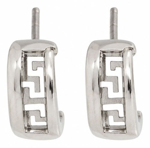 Micro Sterling Silver Stud Earrings