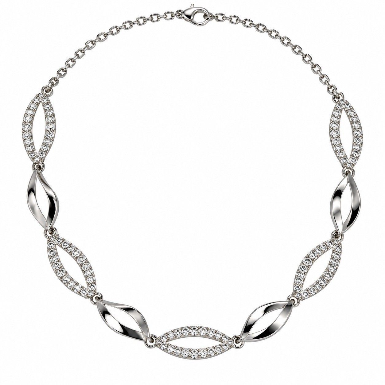 Twisted Hammered Sterling Silver Necklace Twisted Hammered Sterling Silver Necklace