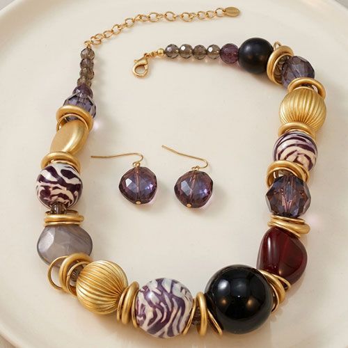 Artisan Chucky Beaded Fashion Jewelry Set Artisan Chucky Beaded Fashion Jewelry Set