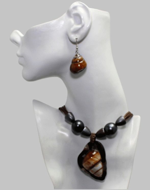 Beaded Mesh Jewelry Set Beaded Mesh Jewelry Set