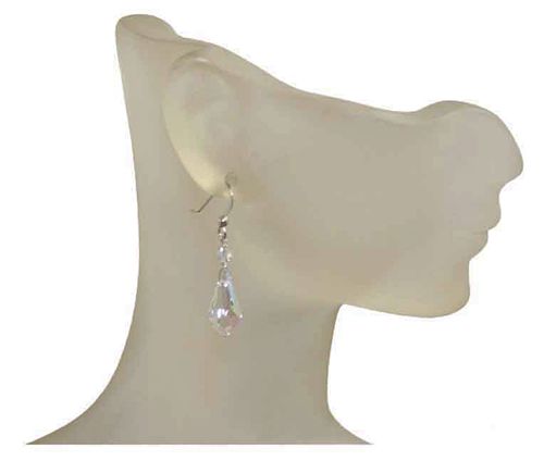 Iridescent Swarovski Sterling Silver Earrings Iridescent Swarovski Sterling Silver Earrings