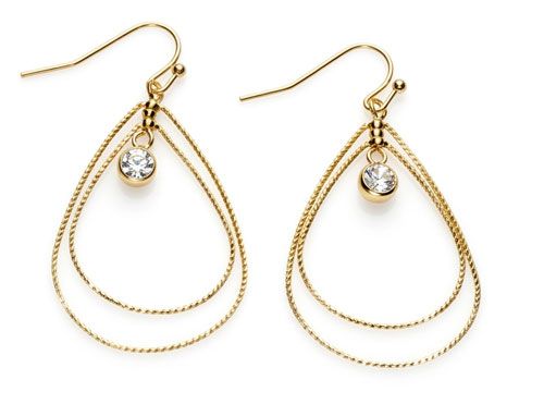 Sparkling Multiple Tear Drop Teardrop Earrings Sparkling Multiple Tear Drop Teardrop Earrings