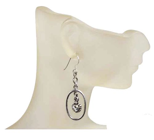 Swarovski Halo Sterling Silver Earrings Swarovski Halo Sterling Silver Earrings