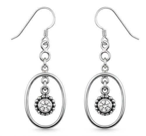 Swarovski Halo Sterling Silver Earrings Swarovski Halo Sterling Silver Earrings