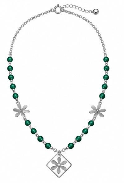 Persian Green Star Accent Necklace Persian Green Star Accent Necklace