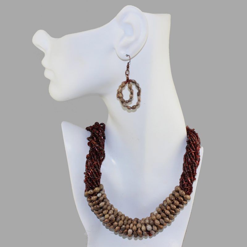 Multi-Strand Beaded Jewelry Set Multi-Strand Beaded Jewelry Set