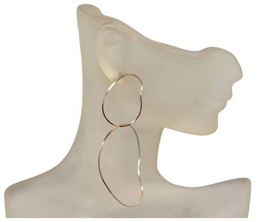Double Hoop 14K Gold Filled Earrings Double Hoop 14K Gold Filled Earrings