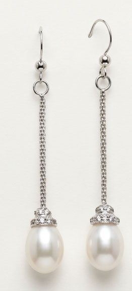 Marcasite Freshwater Pearl Sterling Silver Earrings Marcasite Freshwater Pearl Sterling Silver Earrings