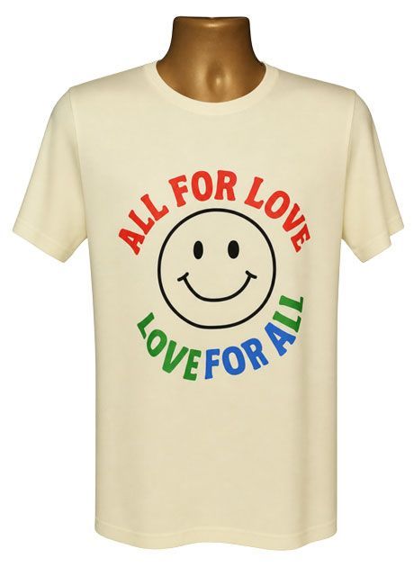 Inspirational All for Love Love for All Graphic Tee Inspirational All for Love Love for All Graphic Tee