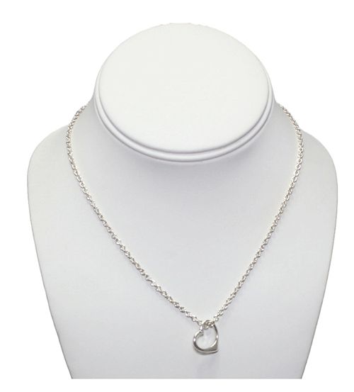 Dangling Heart Sterling Silver Necklace Dangling Heart Sterling Silver Necklace