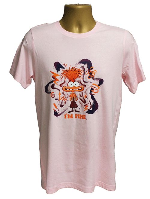 I'm Fine Graphic Tee – Style TS448