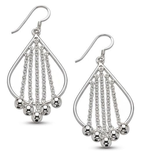 Silver Strike Drop Earrings Silver Strike Drop Earrings