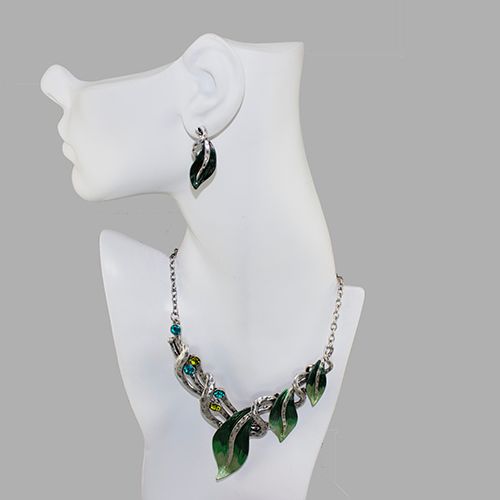 Modest Leaf Fashion Jewelry Set Modest Leaf Fashion Jewelry Set