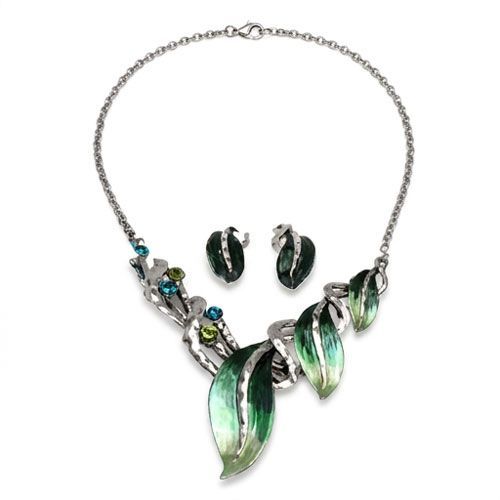 Modest Leaf Fashion Jewelry Set Modest Leaf Fashion Jewelry Set