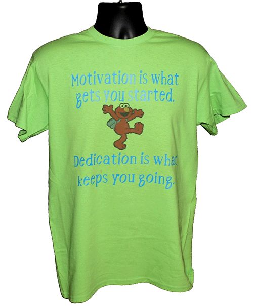 Motivation Is What Gets You Started Graphic Tee Motivation Is What Gets You Started Graphic Tee