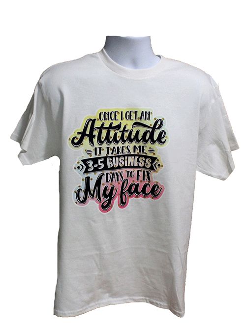 Once I Get an Attitude Graphic Tee