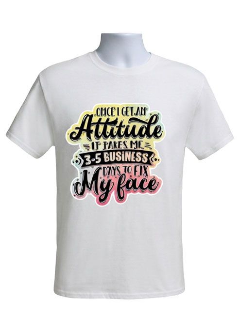 Once I Get an Attitude Graphic Tee