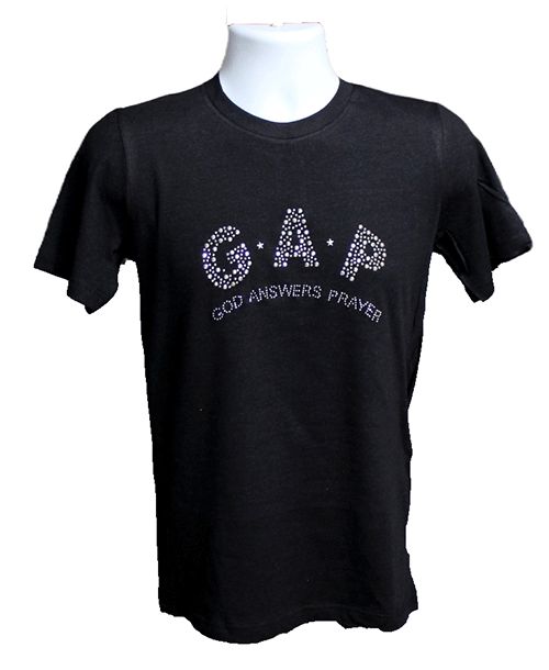 Inspirational God Answers Prayer Graphic Tee – Style TS369 Inspirational God Answers Prayer Graphic Tee – Style TS369