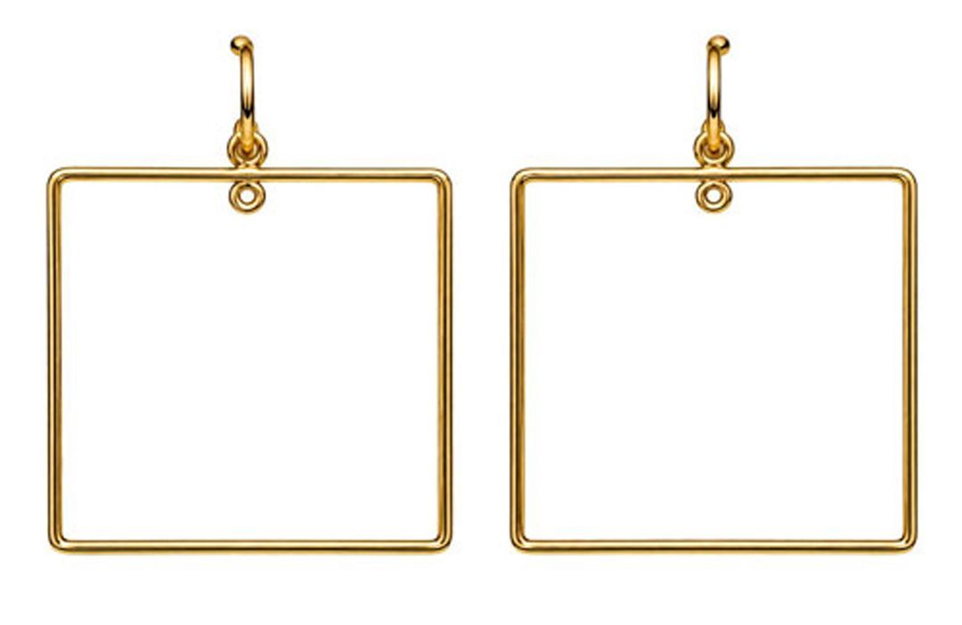 Gold Filled Square Frame Earrings Gold Filled Square Frame Earrings