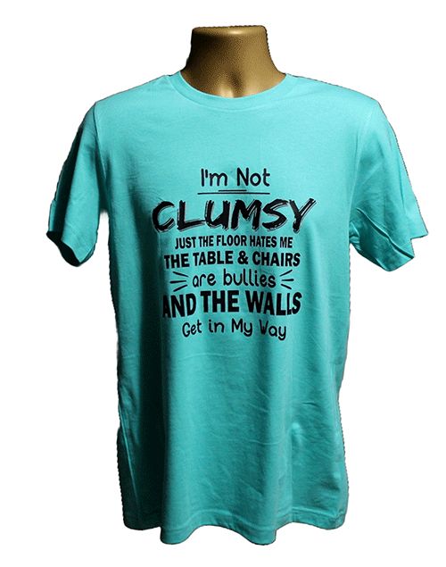 I Am Not Clumsy Graphic Tee I Am Not Clumsy Graphic Tee