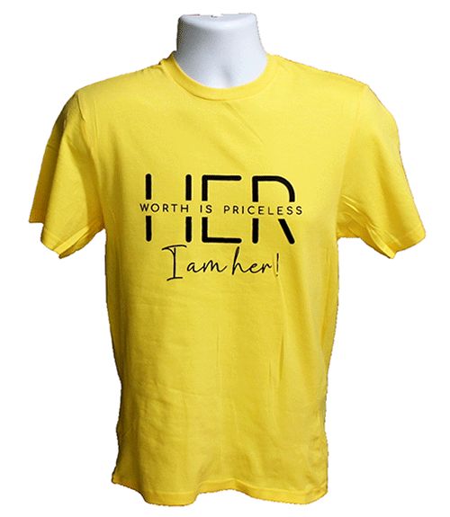 Her Worth Is Priceless I Am Here Graphic Tee Her Worth Is Priceless I Am Here Graphic Tee