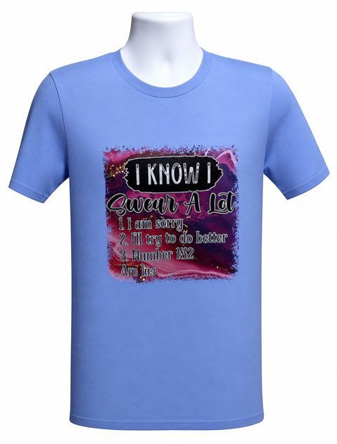 I Know I Swear a Lot Graphic Tee