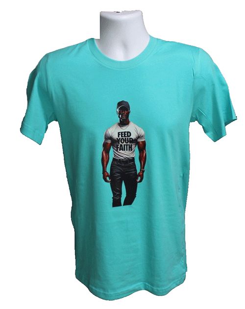 Inspirational Feed Your Faith Graphic Tee Inspirational Feed Your Faith Graphic Tee